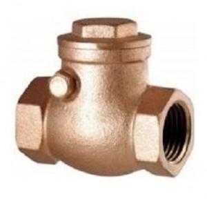 Sant Gun Metal Swing Check Valve Integral Seat 50 mm, IS 35A